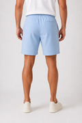 Short Linho Betini's - Azul Bebê