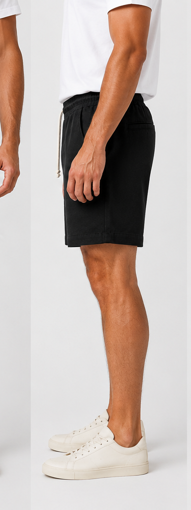 Short Linho Betini's - Preto