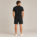 Conjunto Camiseta + Short Linho Betini's - Preto + Preto
