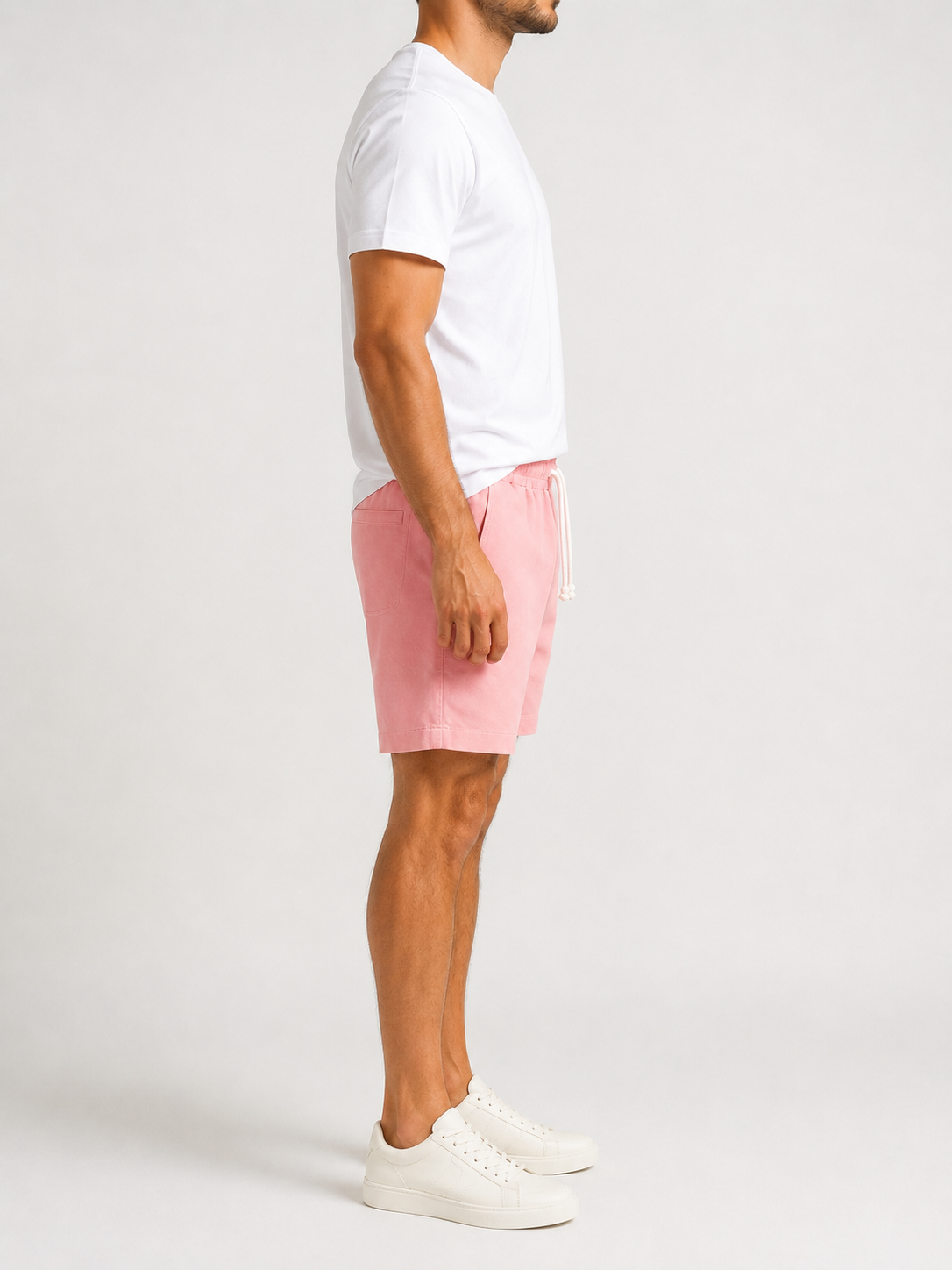 Short Linho Betini's - Rosa