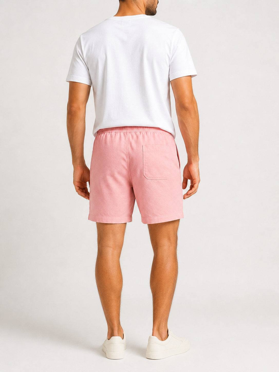 Short Linho Betini's - Rosa