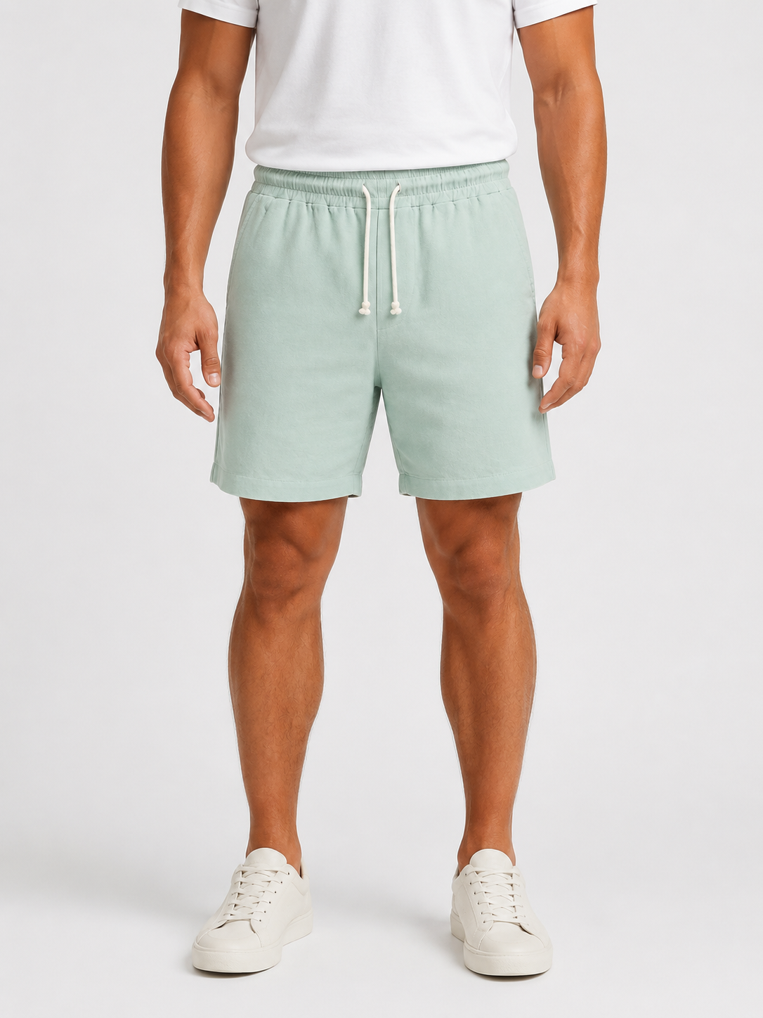 Short Linho Betini's - Verde Bebê